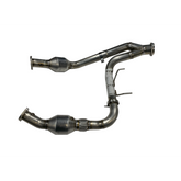 21-24 Ford F-150 3.5L PowerBoost SPD Performance 35FPB21 Alpha Catted Downpipes